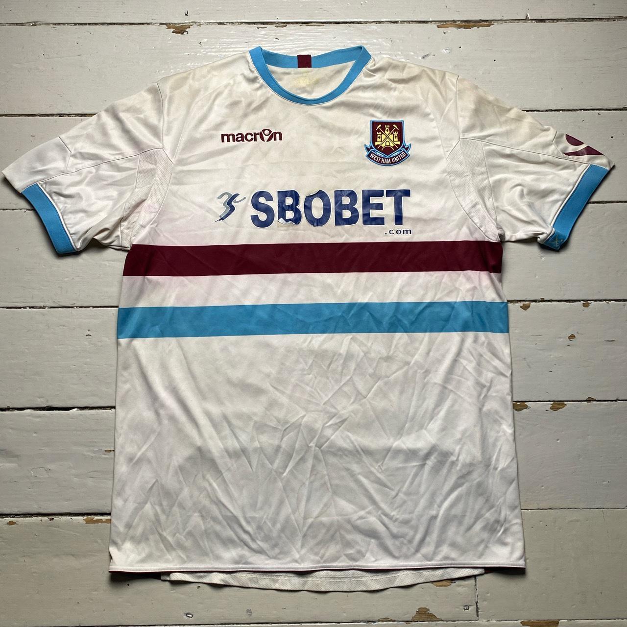 West Ham United Macron Vintage Football Jersey