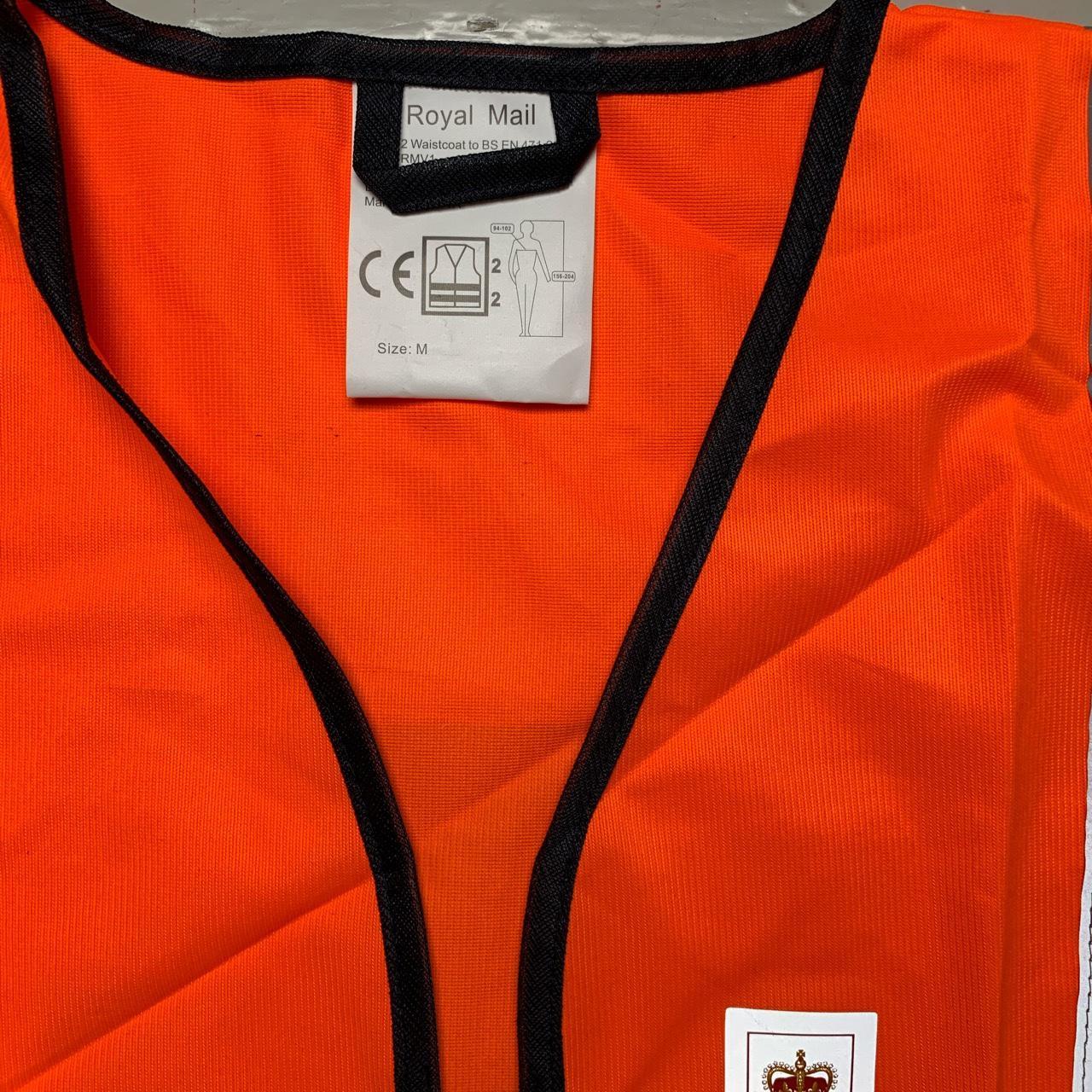 Royal Mail Hi Vis Orange Reflective Gilet