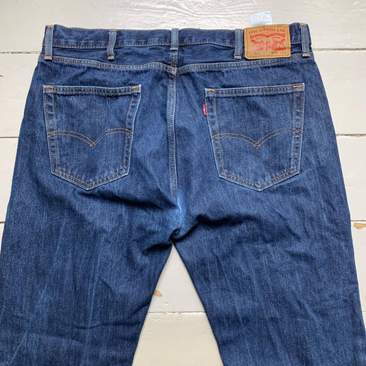 Levis 505 Baggy Navy Jeans