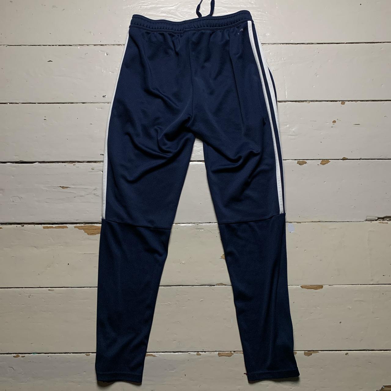 Adidas Climalite Navy and White Slim Track Pant Joggers