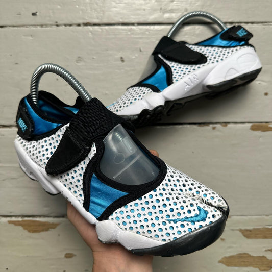 Nike Air Rift Vintage 2007 White and Blue Tabi Split Toe