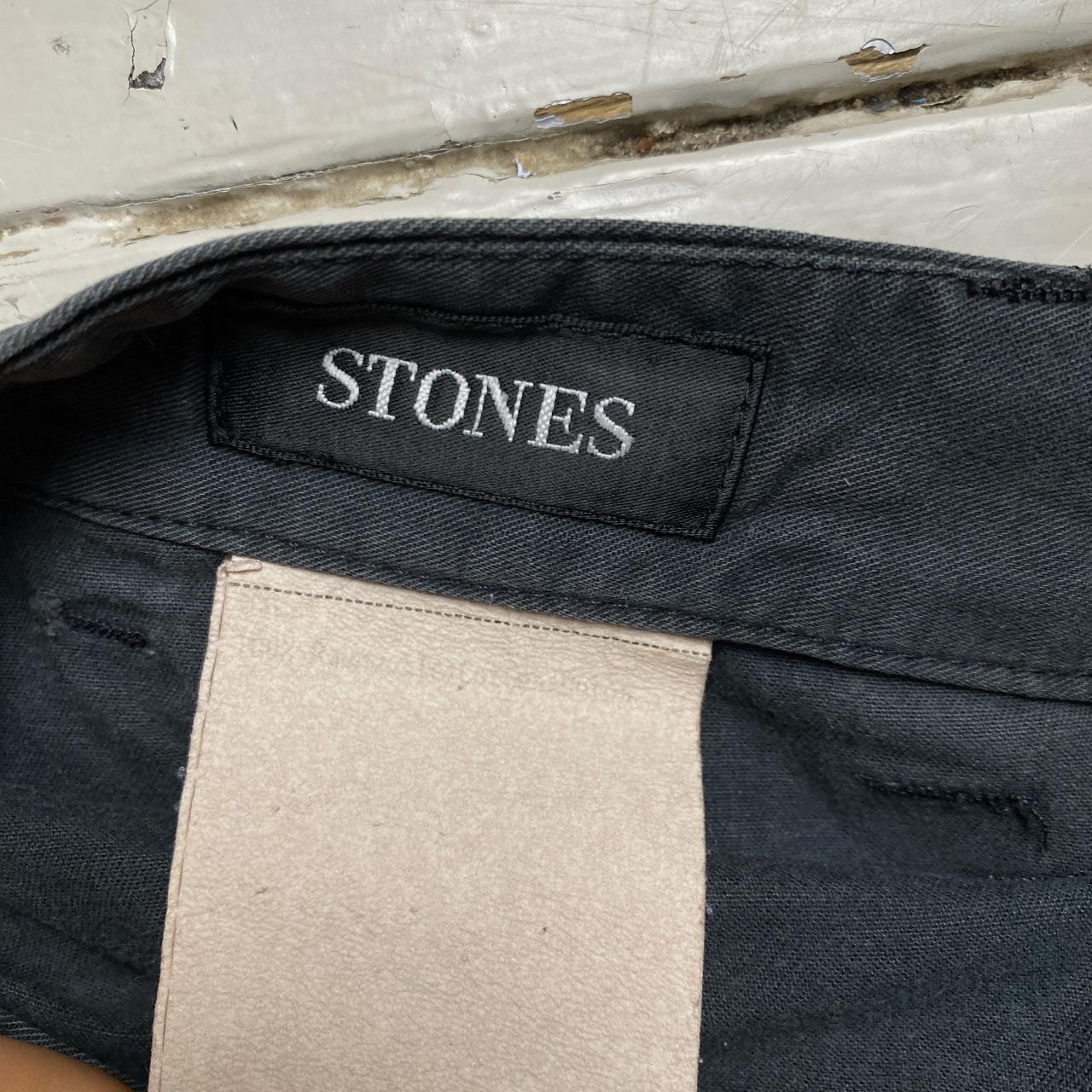 Stones Grey Cargo Shorts