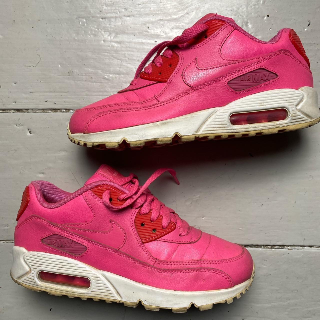 Nike Air Max 90 Pink and White