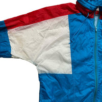 Nike Vintage 90’s Windbreaker Tracksuit Jacket Blue White and Red (S)