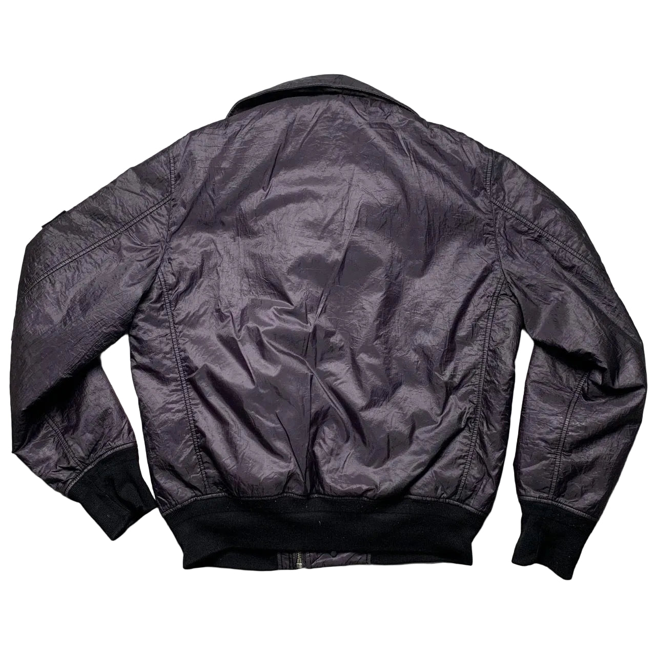 Stone Island Vintage AW 2007 Black Bomber Jacket (2XL)