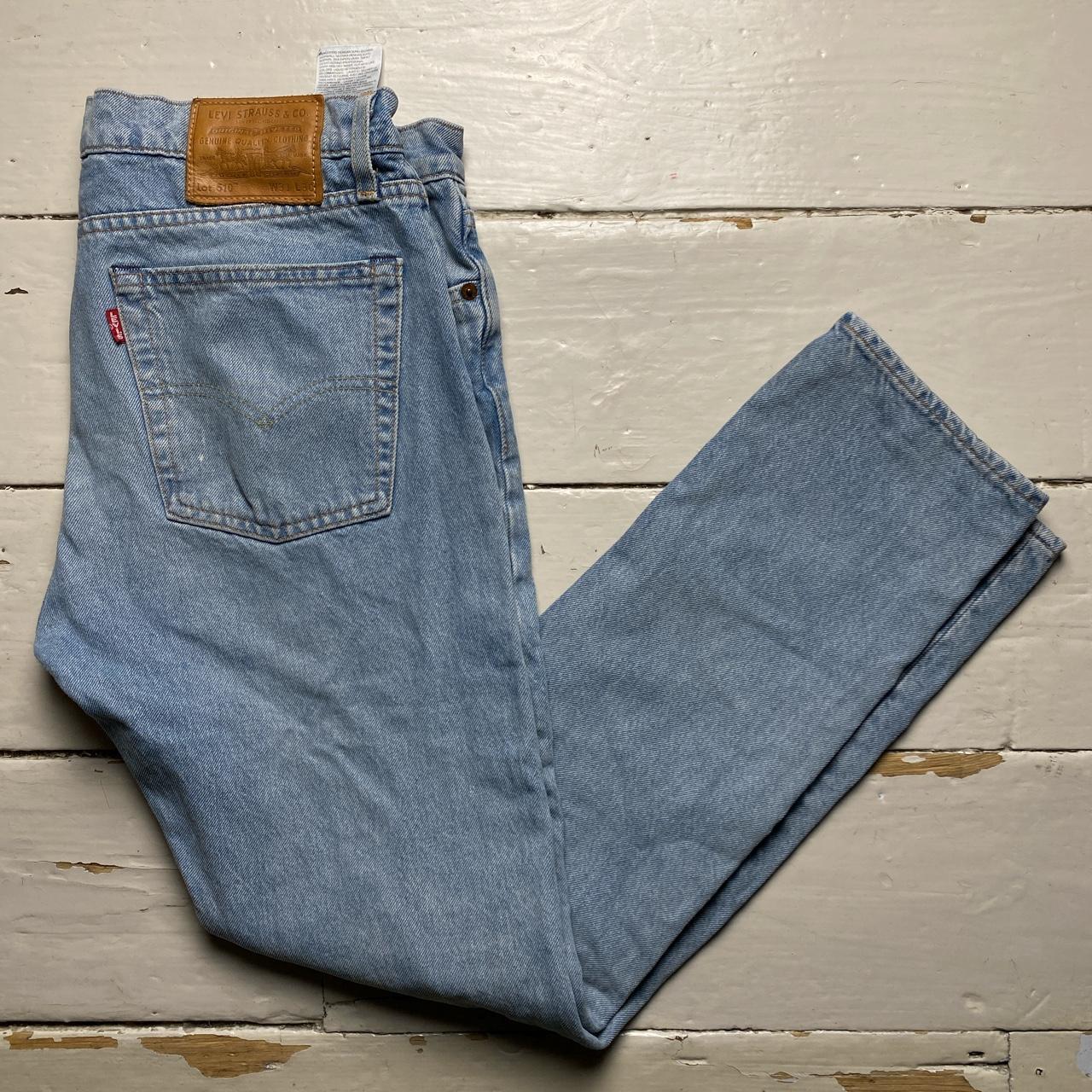 Levis 510 Slim Light Blue Jeans