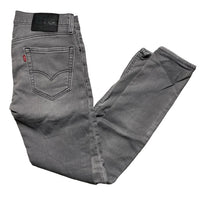 Levis 519 Skinny Slim Grey Jeans (28W)