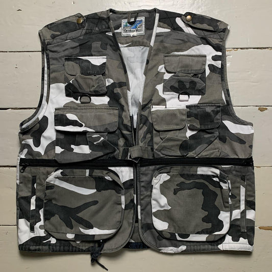 Camouflage Grey Gilet