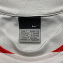 Nike Football Vintage Red and White T Shirt (S)