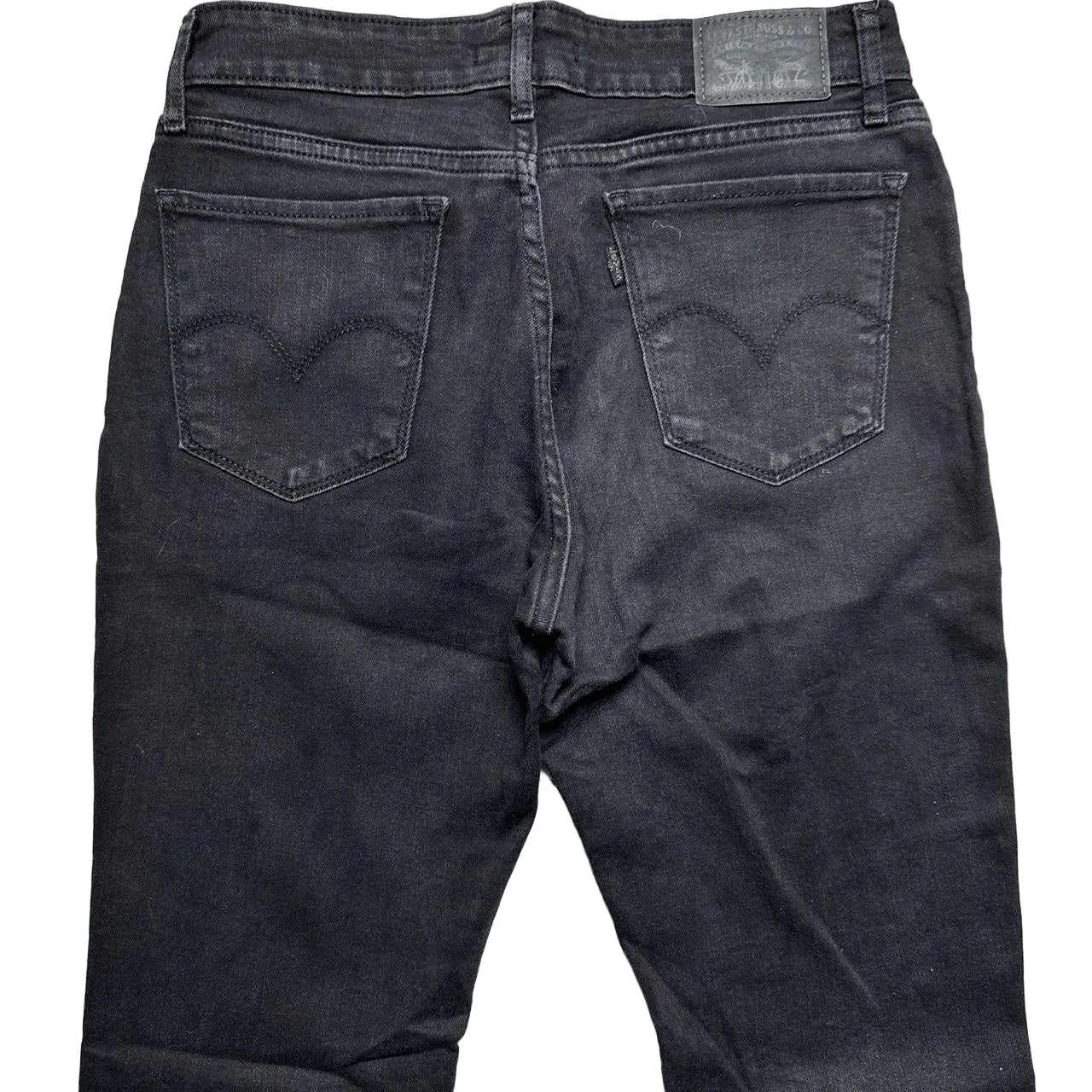 Levis 715 Bootcut Black Womens Jeans (29W)