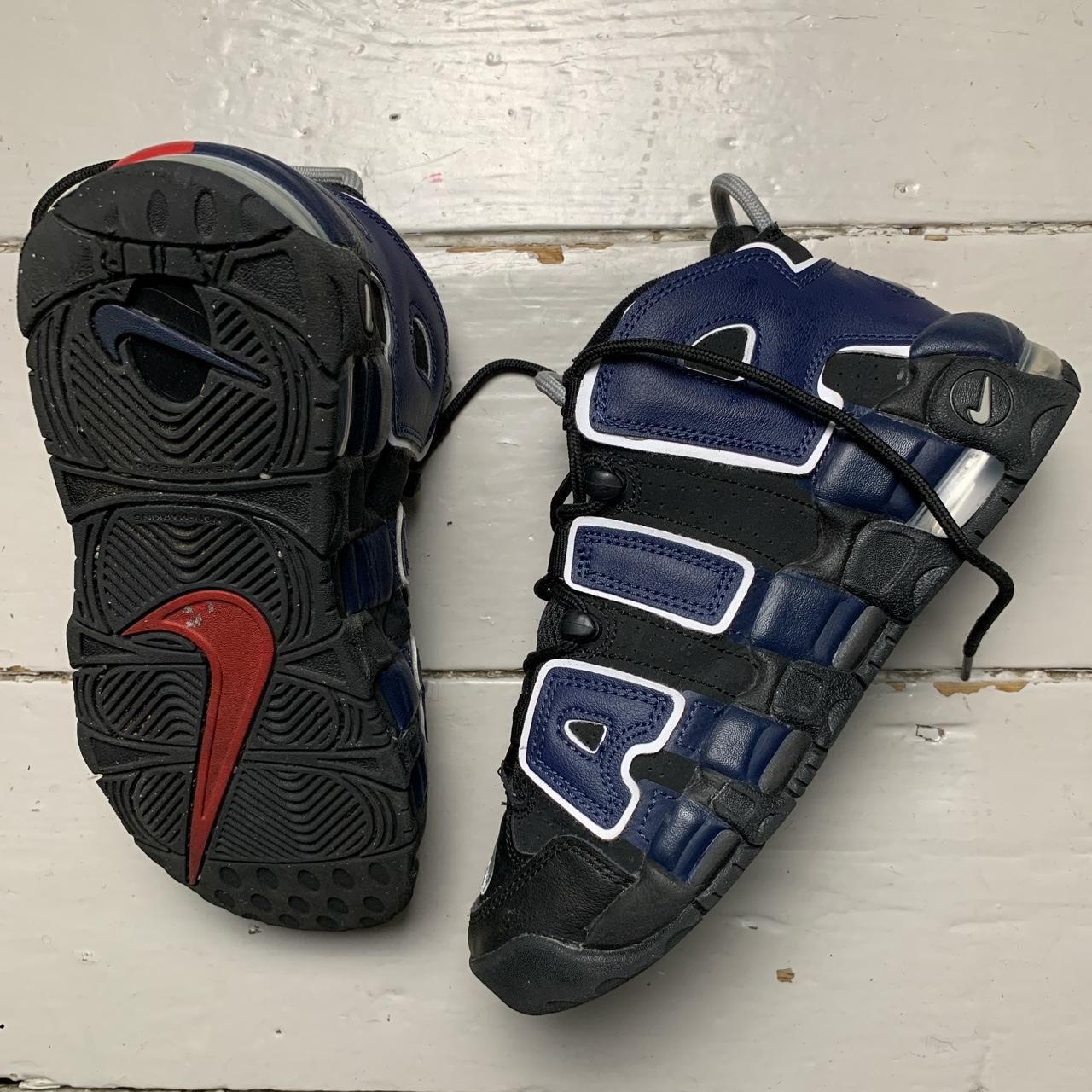 Nike Air More Uptempo Pippen Red Navy and Black