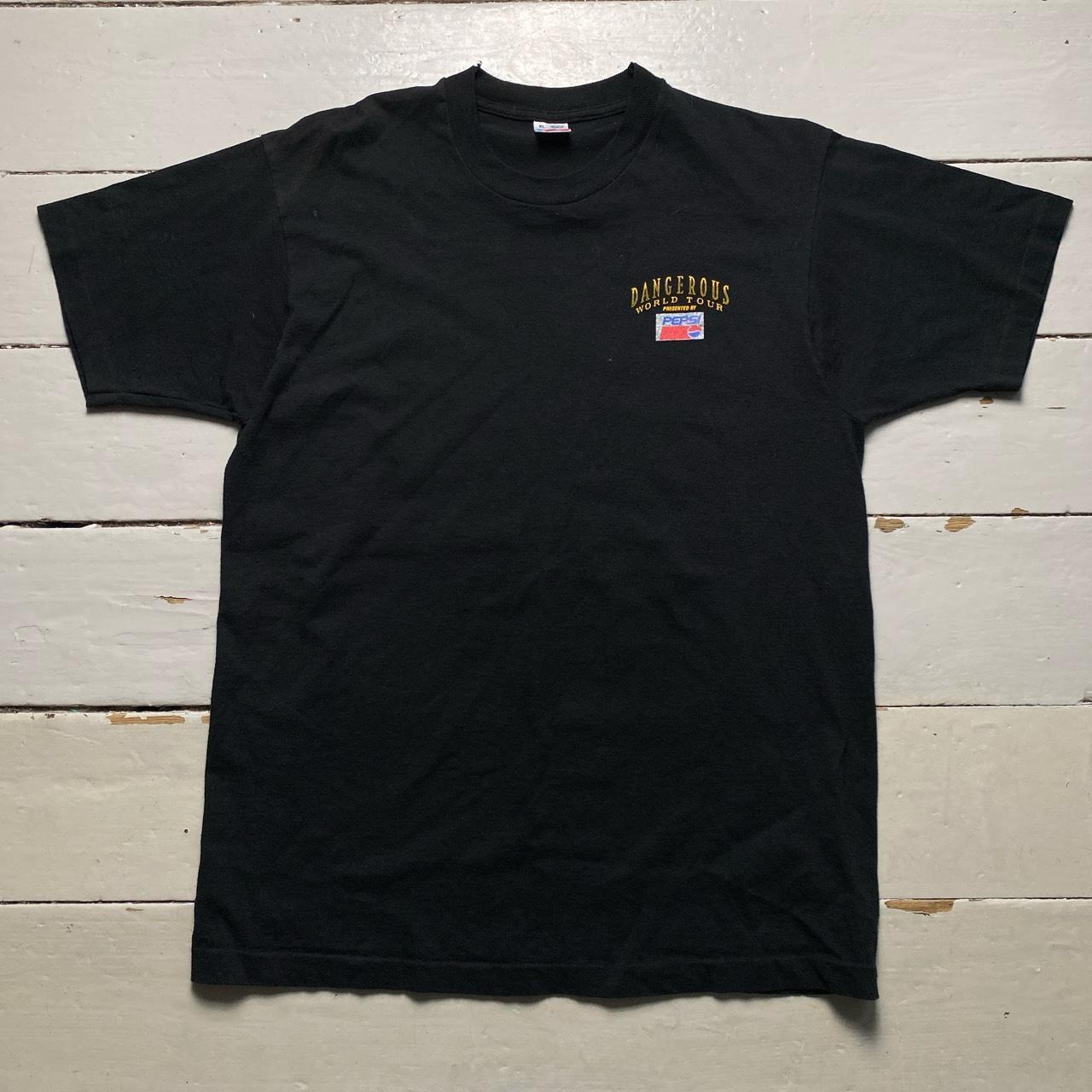 Michael Jackson Dangerous World Tour Pepsi Vintage 90’s Fruit of The Loom T Shirt