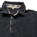 Burberry Brit Black Long Sleeve Polo Shirt (XS)