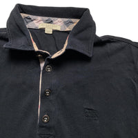 Burberry Brit Black Long Sleeve Polo Shirt (XS)