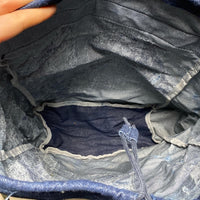 Jean Paul Gaultier Denim Backpack Rucksack Bag