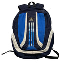 Adidas Blue and White Vintage Rucksack Bag Backpack