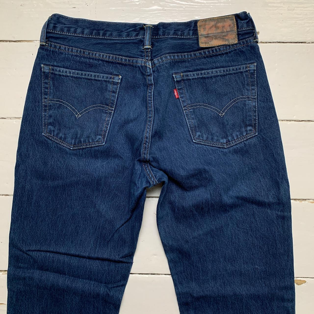 Levis 514 Navy Jeans