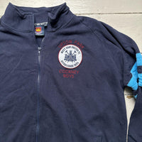 West Ham United Vintage Zip Jumper Upton Park Cockney Boys