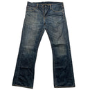 Levis 527 Baggy Navy Stonewash Jeans (34W)