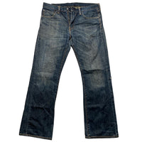Levis 527 Baggy Navy Stonewash Jeans (34W)