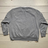 Nike Swoosh White Gold and Grey Jumper