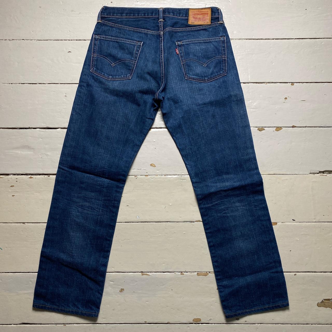 Levis 504 Vintage Navy Jeans