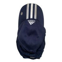 Adidas Navy and White 3 Stripe Cap