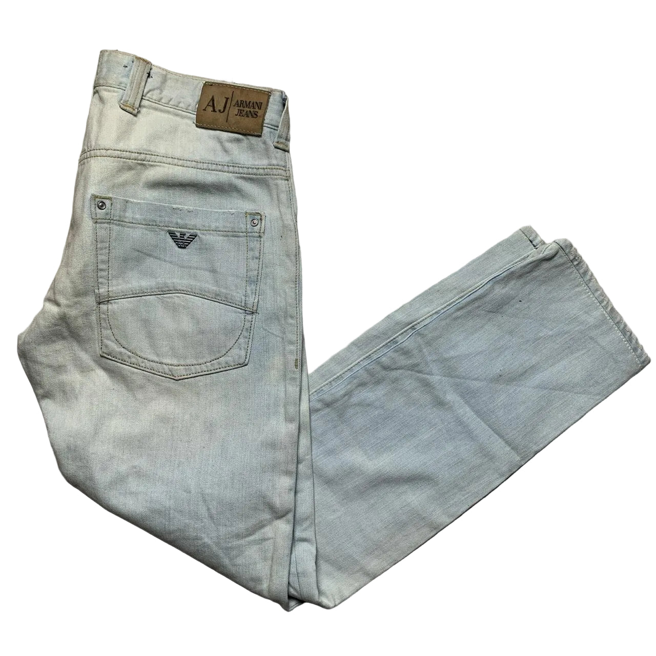 Armani J08 Vintage Light Blue Jeans (32W)