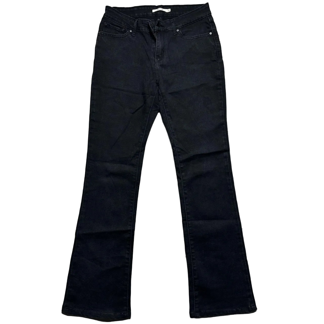 Levis 715 Bootcut Black Womens Jeans (29W)