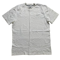 Nike Vintage Swoosh White and Grey T Shirt (L)
