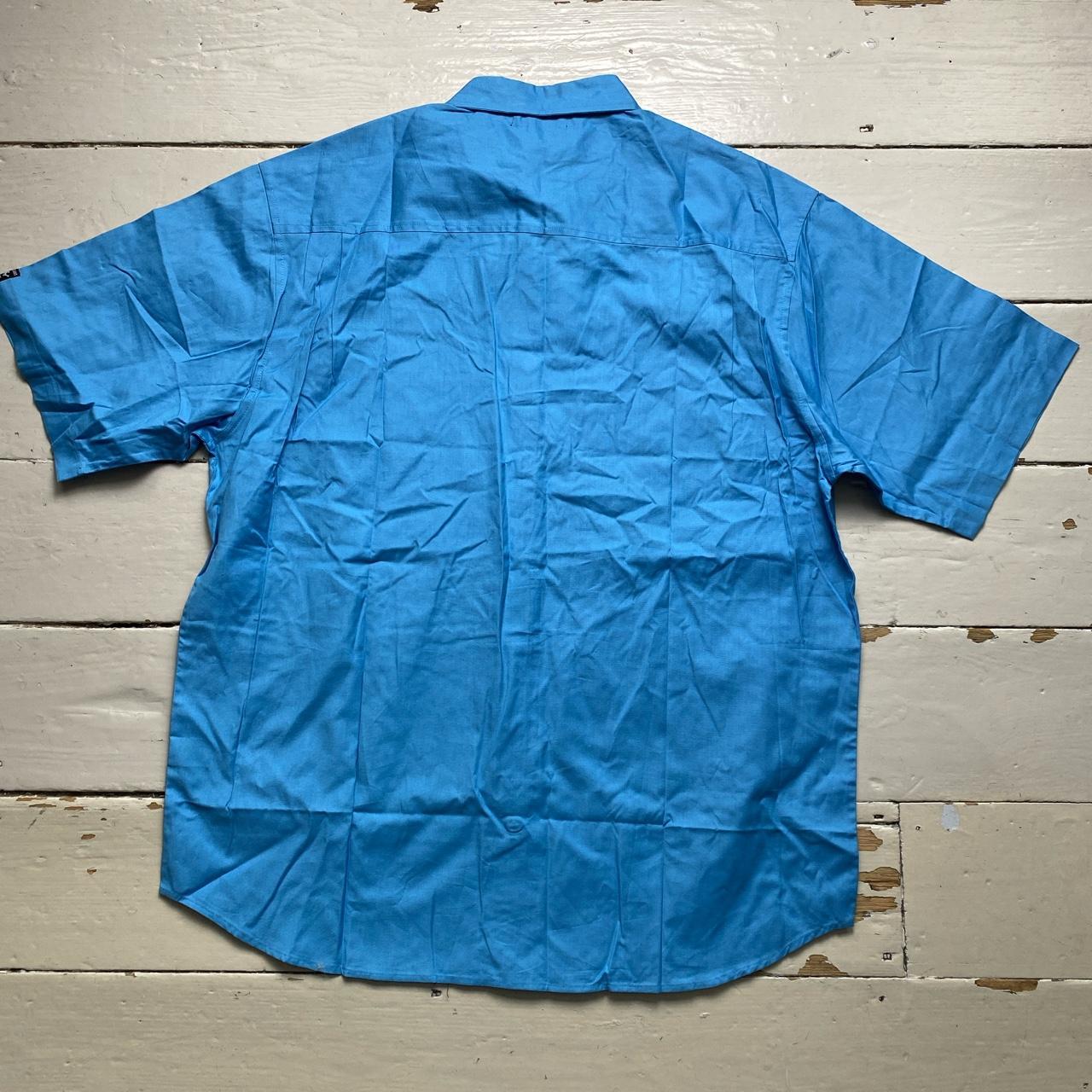 JNCO Jean Vintage Light Blue Short Sleeve Shirt