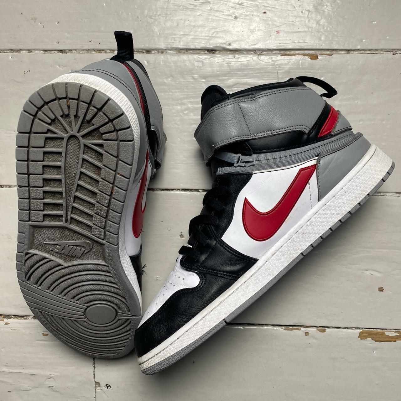 Jordan 1 Flyease Black Grey White