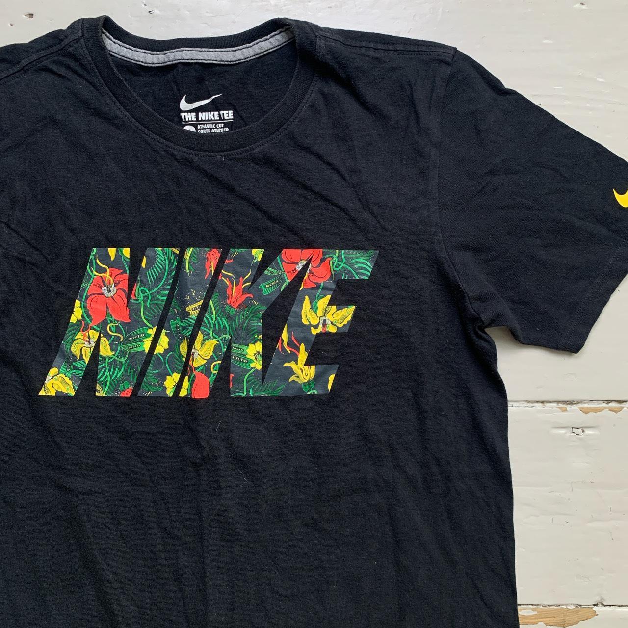 Nike Floral Spellout T Shirt