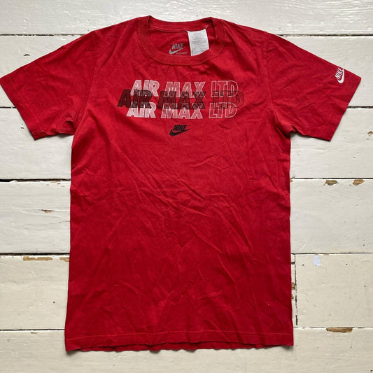 Nike Air Max LTD Red White and Black T Shirt