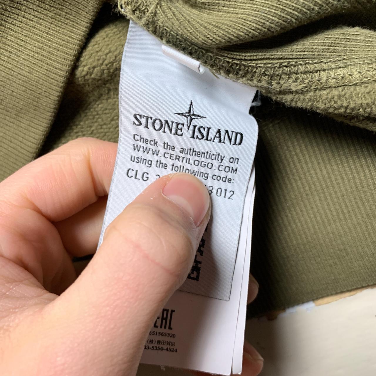 Stone Island Khaki Olive Green Jumper