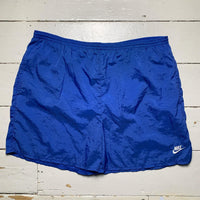 Nike Vintage 90’s Blue Shell Track Pant Shorts
