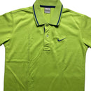 Nike Vintage Womens 90’s Green and Blue Polo Shirt (M)