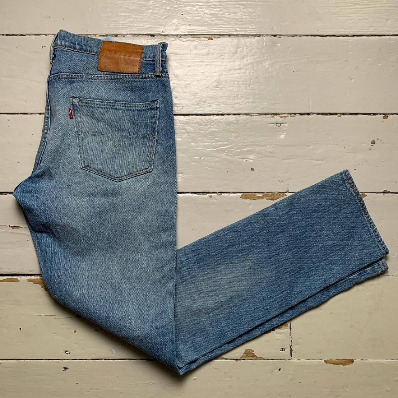 Levis 511 Light Blue White Oak Cone Denim Jeans