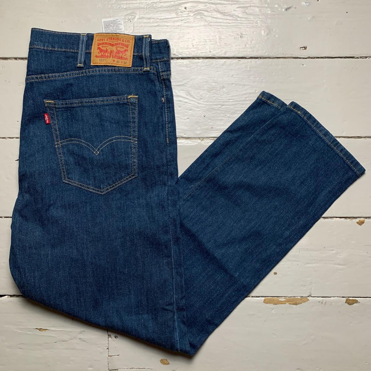 Levis 522 Navy Baggy Jeans