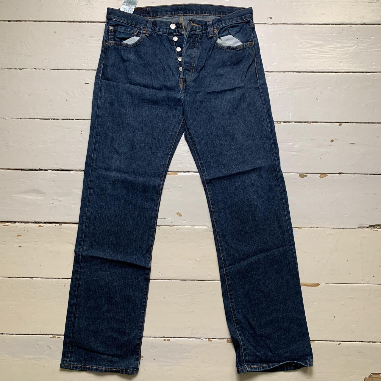 Levis 501 Navy Jeans