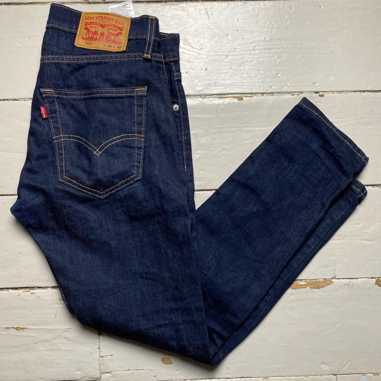 Levis shop 512 navy