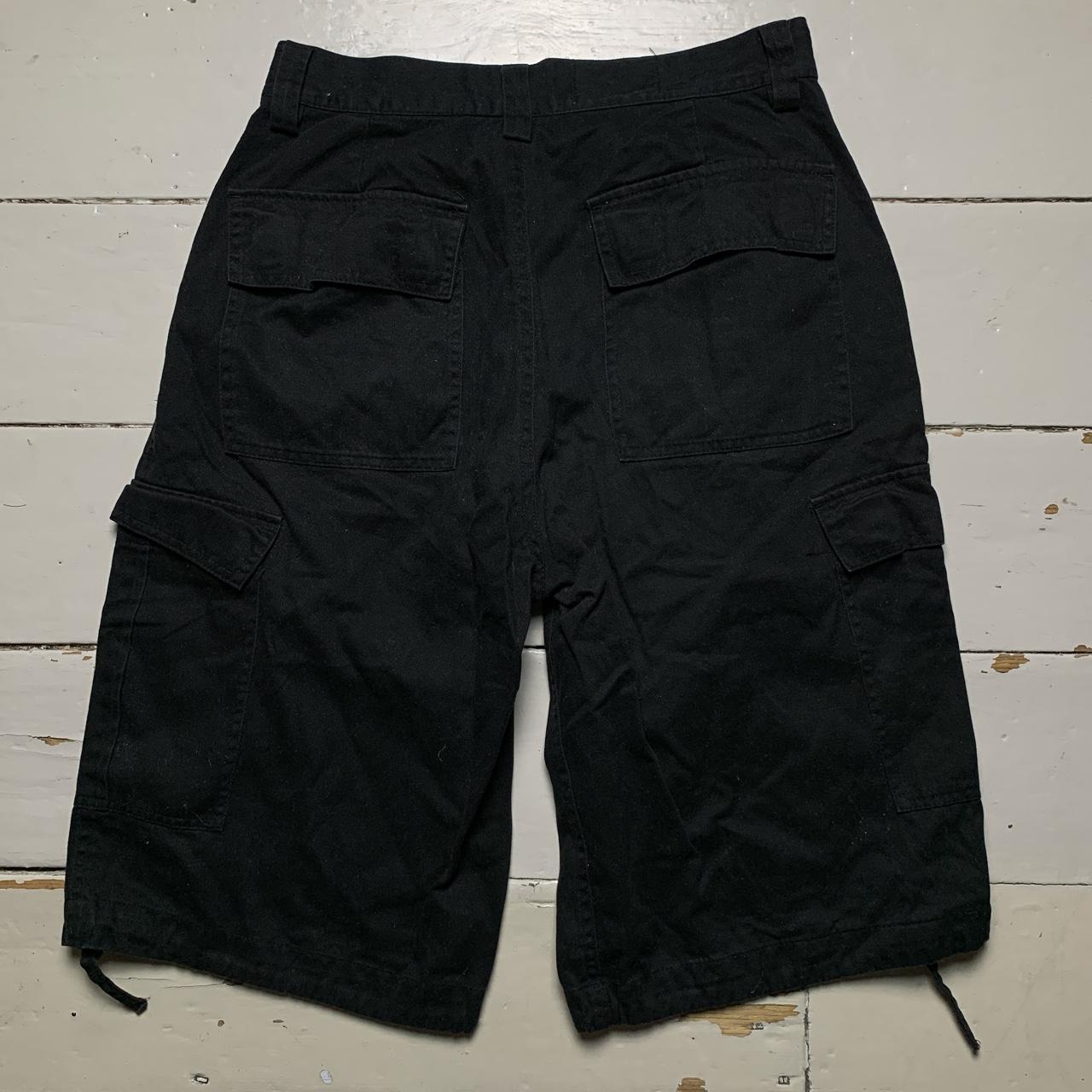 Polo Ralph Lauren Cargo Shorts Black and White