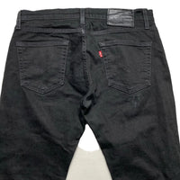 Levis 511 Jet Black Jeans (31W)