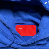 Cult Saint John Blue and White Hoodie (XL)
