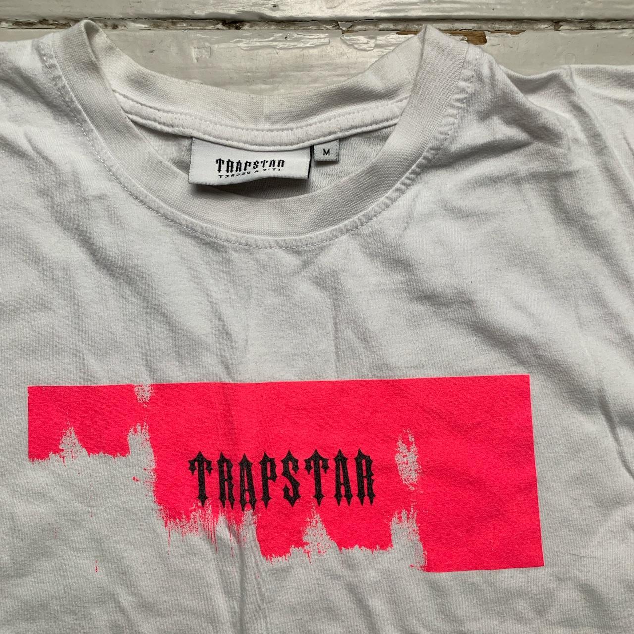 pink trapstar t shirt