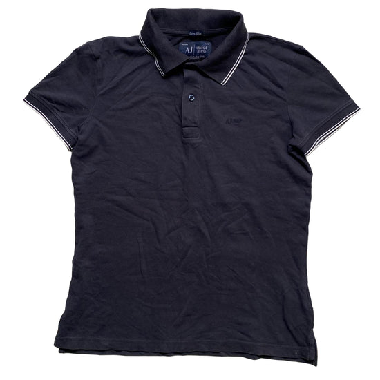 Armani Jeans Navy Polo Shirt (L)