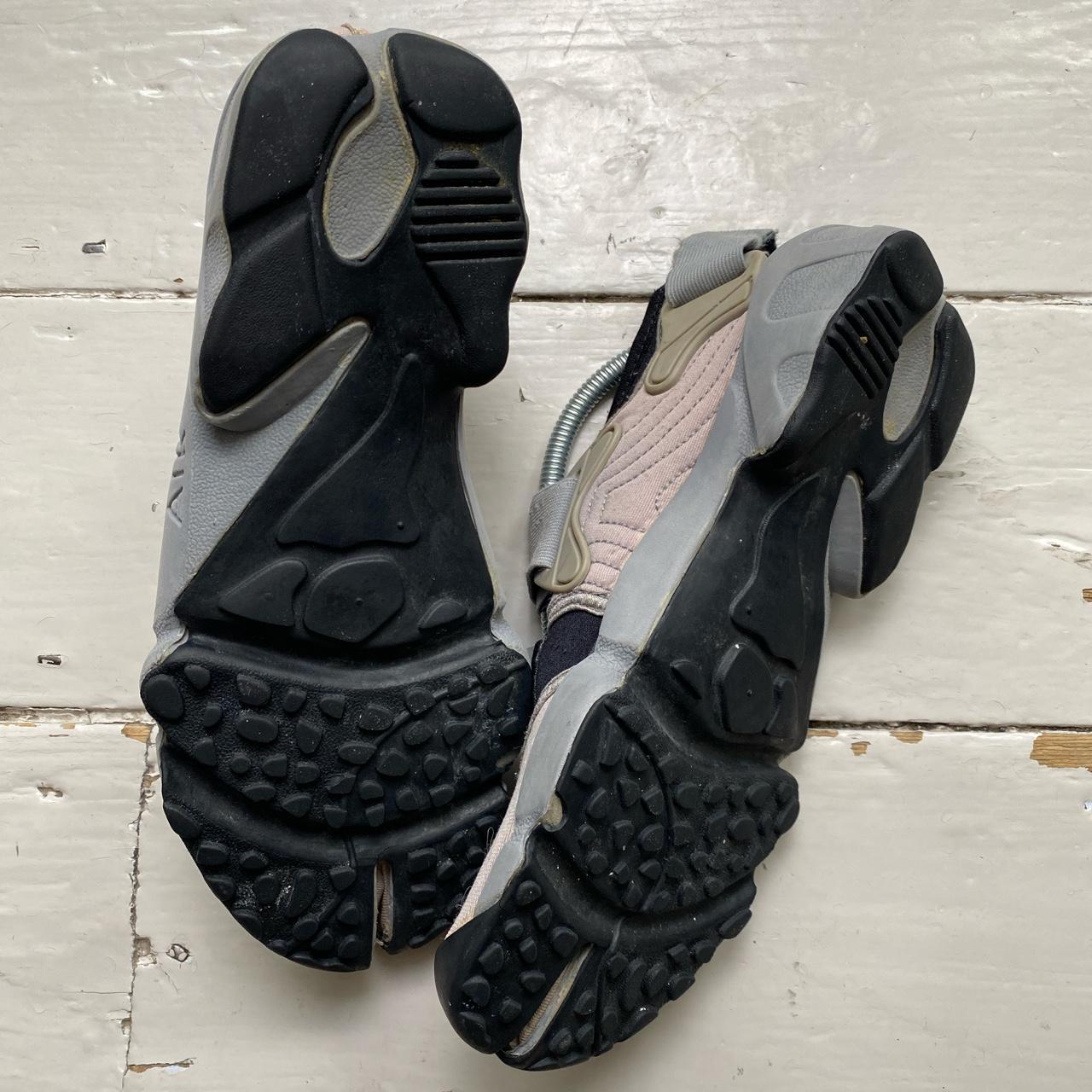 Nike Air Rift Grey and Black Tabi Toe Sample Trainers