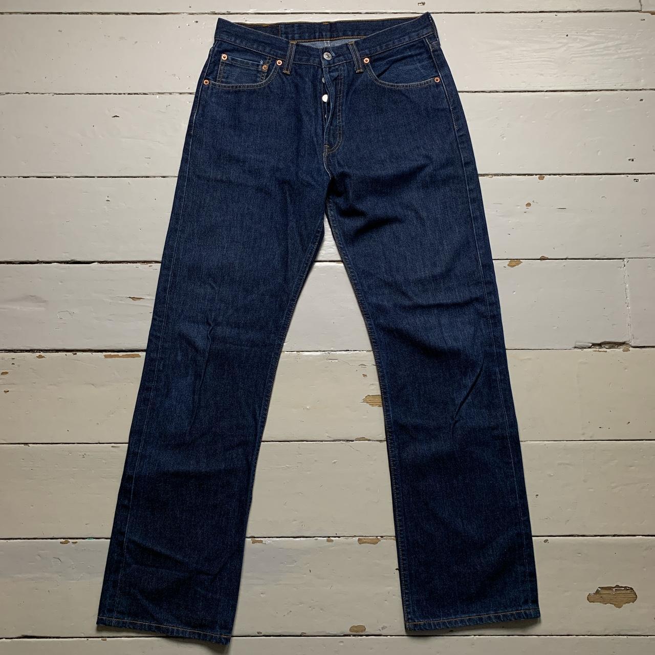Levis 501 Navy Vintage Jeans