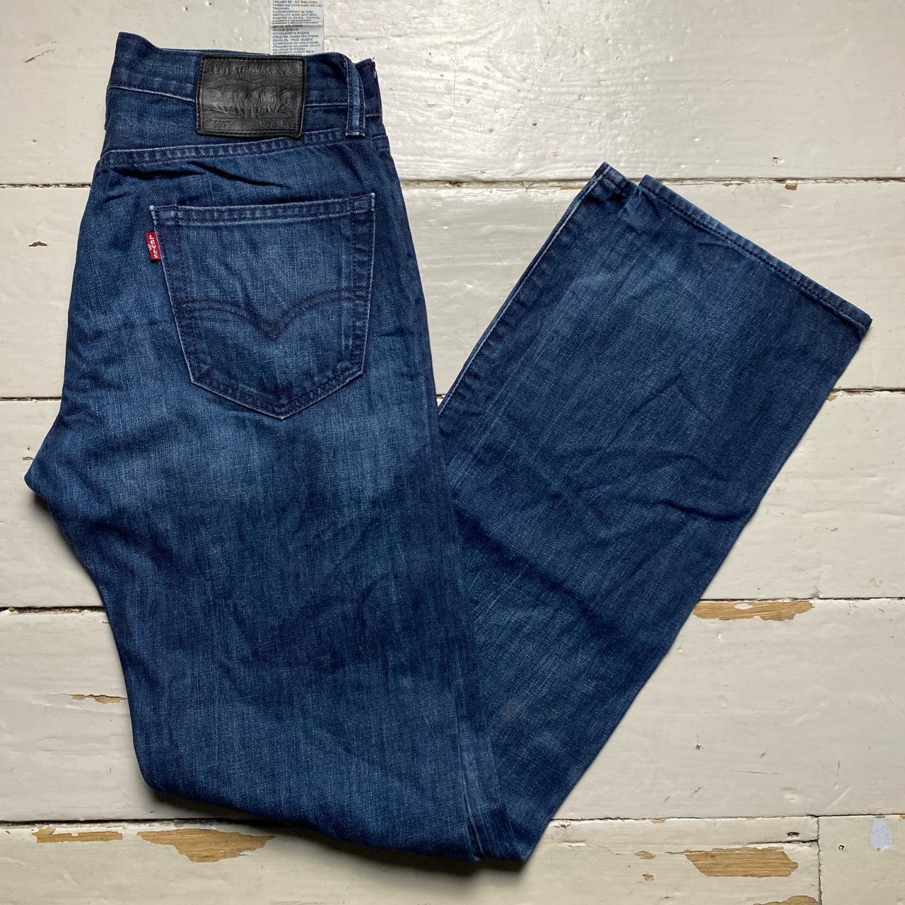 Levis 505 Dark Navy Baggy Jeans