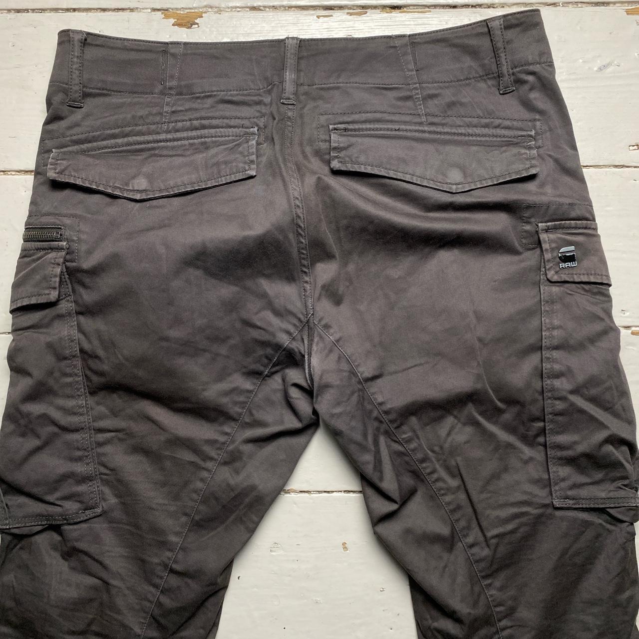 G Star Raw Brown Cargo Combat Army Trousers